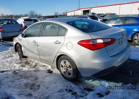 2016 Kia Forte Lx from USA, damaged, VIN KNAFK4A68G5615078